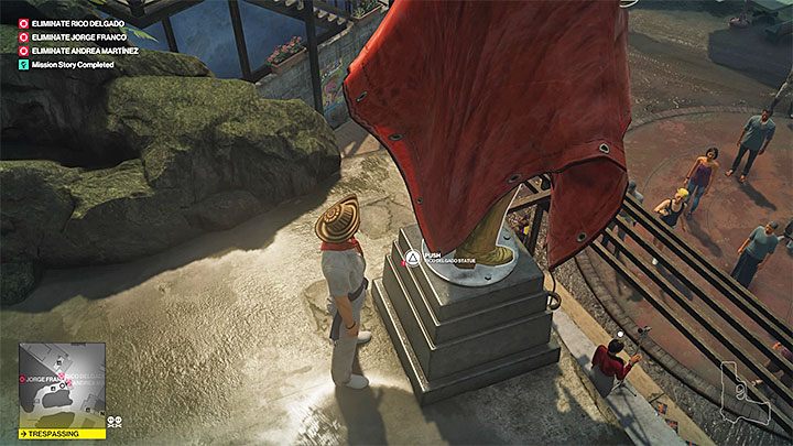 Wyzwanie to jest pośrednio powiązane z misją fabularną Serce z kamienia - Zamordowanie Andrei Martinez w misji Trzygłowy wąż w Hitman 2 - Hitman 2 - poradnik do gry
