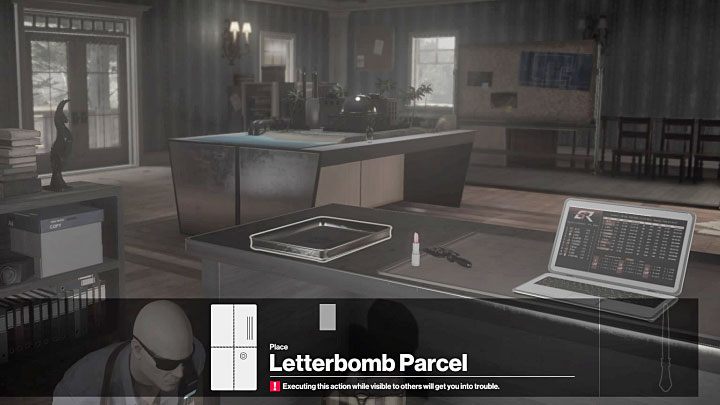 Dotrzyj z przesyłką na piętro budynku Martinez - Zamordowanie Andrei Martinez w misji Trzygłowy wąż w Hitman 2 - Hitman 2 - poradnik do gry
