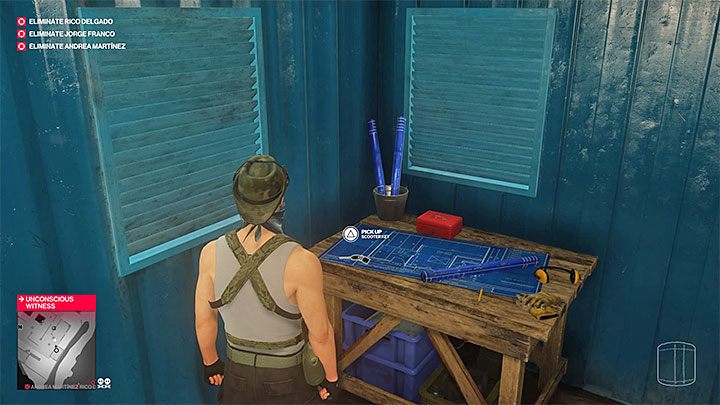 Klucz do skutera odnajduje się na placu budowy - Opuszczenie Santa Fortuny w misji Trzygłowy wąż w Hitman 2 - Hitman 2 - poradnik do gry