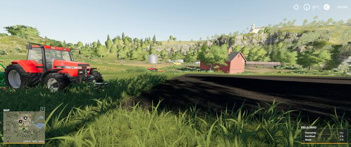 Obszar początkowy w Felbrunn - Farming Simulator 19: Poziomy trudności - Farming Simulator 19 - poradnik do gry