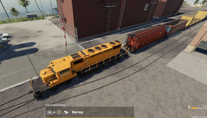 Zawsze znajduje się przynajmniej jeden punkt skupu, który obsługuje pociąg - Farming Simulator 19: Pociągi - Farming Simulator 19 - poradnik do gry
