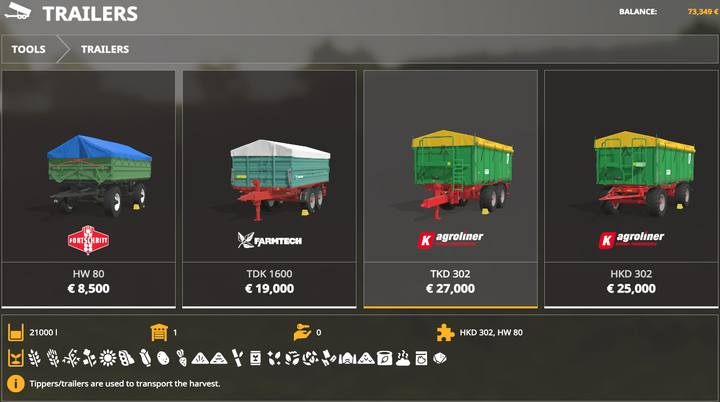 Przyczepy - Farming Simulator 19: Przyczepy i naczepy - Farming Simulator 19 - poradnik do gry