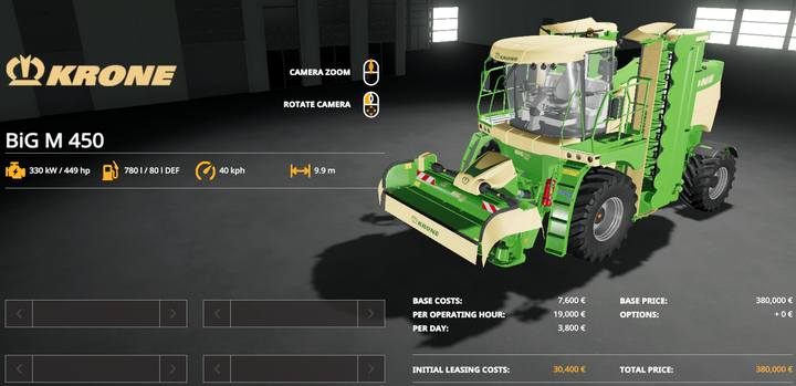 Kosiarka samojezdna - Farming Simulator 19: Narzędzia do trawy i siana - Farming Simulator 19 - poradnik do gry