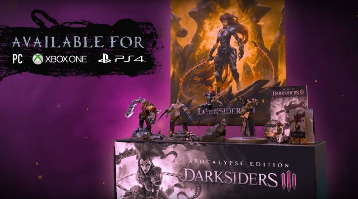 Gra Darksiders 3 sprzedawana jest w aż pięciu różnych wersjach - Darksiders 3 - poradnik do gry