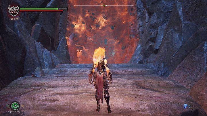 Podejdź do przeszkody i użyj mocy esencji płomienia, aby wypalić sobie przejście - Esencje w grze Darksiders 3 - Darksiders 3 - poradnik do gry