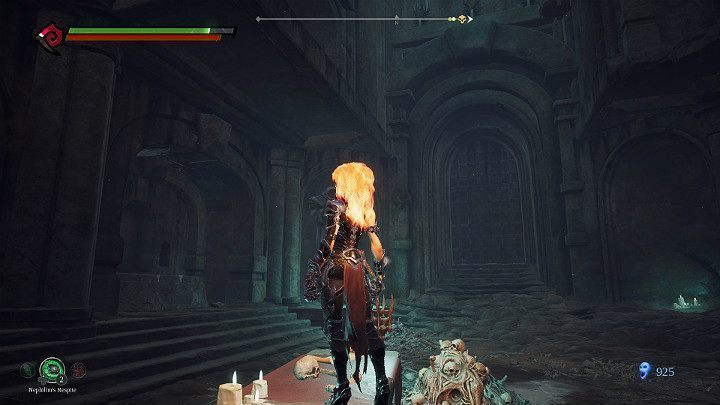 Stań na jednym z ołtarzy i spójrz do góry - Esencje w grze Darksiders 3 - Darksiders 3 - poradnik do gry