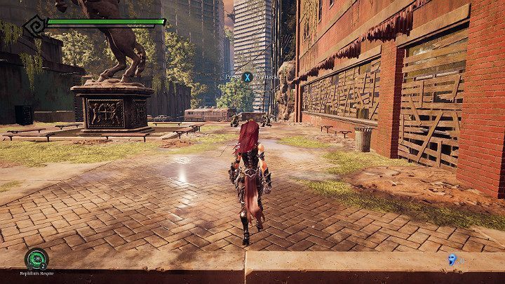 Rozgrywkę rozpoczynasz w mieście zaatakowanym przez potwory - Zachodni kraniec | Solucja do gry Darksiders 3 - Darksiders 3 - poradnik do gry