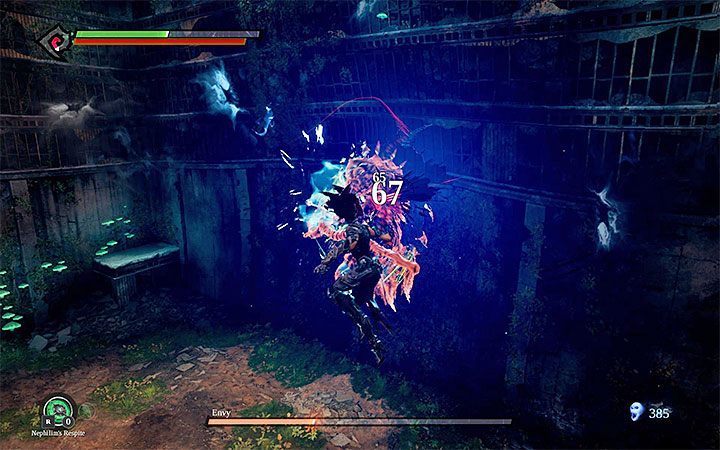 Cel wspinaczki jest za każdym razem taki sam - musisz znaleźć się na najwyższej półce obok Zazdrości - Zachodni kraniec | Solucja do gry Darksiders 3 - Darksiders 3 - poradnik do gry