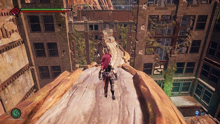 Idąc wzdłuż wyznaczonej ścieżki napotkasz kolejnych przeciwników - Schronienie | Solucja do gry Darksiders 3 - Darksiders 3 - poradnik do gry
