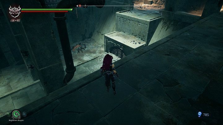 Znajdziesz się w większym pomieszczeniu - Zaświaty | Solucja do gry Darksiders 3 - Darksiders 3 - poradnik do gry