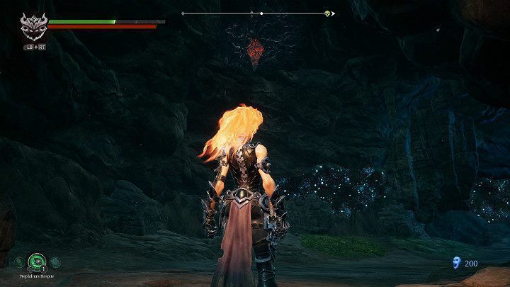 Gdy dojdziesz do centralnego punktu jaskini, spójrz w górę - Zaświaty cz.2 | Solucja do gry Darksiders 3 - Darksiders 3 - poradnik do gry
