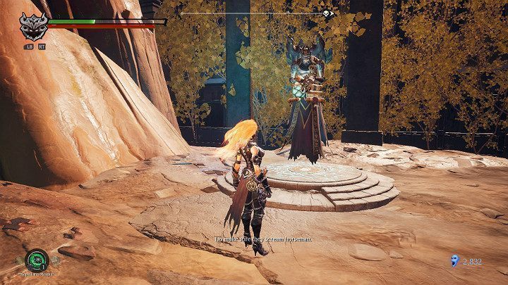 Spotkasz Vulgrima i uruchomisz kolejny punkt odrodzenia - Schronienie cz.2 | Solucja do gry Darksiders 3 - Darksiders 3 - poradnik do gry
