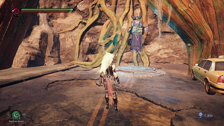 Z prawej strony znajduje się kolejny punkt kontrolny - Schronienie cz.2 | Solucja do gry Darksiders 3 - Darksiders 3 - poradnik do gry