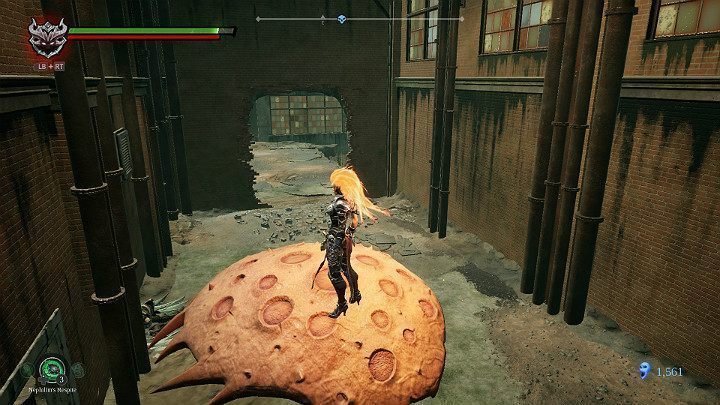 Teraz uderz stwora w taki sposób, aby poszybował do wyjścia - Gnijąca sadzawka - Darksiders 3 - poradnik do gry