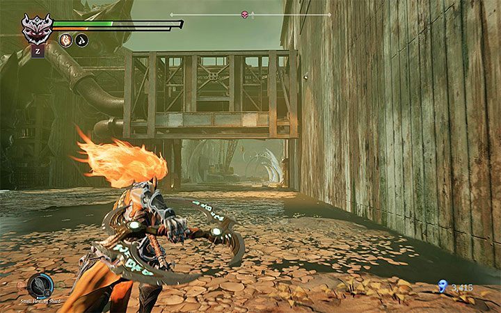 Nie walcz dalej z Krakenem, bo musisz uciekać - Zniszczona droga - Darksiders 3 - poradnik do gry