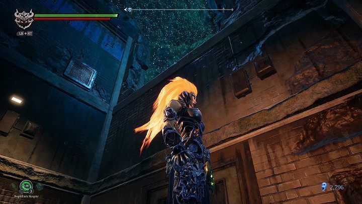 Gdy usłyszysz głos przestraszonego człowieka, spójrz w górę - Zapomniane jezioro | Solucja do gry Darksiders 3 - Darksiders 3 - poradnik do gry