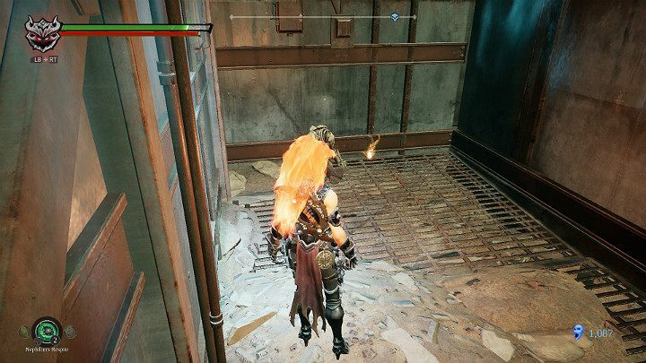 Znajdziesz się w szybie windy - Ziemia Kości cz. 2 (Zatopiona dzielnica) | Solucja do gry Darksiders 3 - Darksiders 3 - poradnik do gry