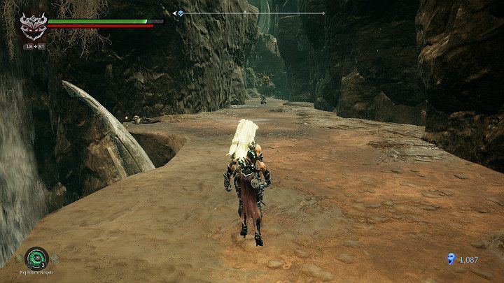 Idź do przodu i przygotuj się na walkę z kilkoma przeciwnikami - Ziemia Kości cz. 2 (Zatopiona dzielnica) | Solucja do gry Darksiders 3 - Darksiders 3 - poradnik do gry