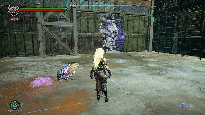 Poczekaj, aż żuk wchłonie substancję - Ziemia Kości cz. 2 (Zatopiona dzielnica) | Solucja do gry Darksiders 3 - Darksiders 3 - poradnik do gry