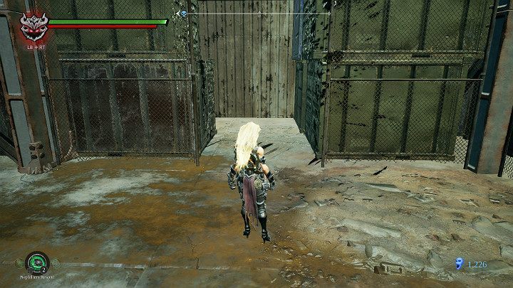 Przejdź przez otwarte przejście - Ziemia Kości cz. 2 (Zatopiona dzielnica) | Solucja do gry Darksiders 3 - Darksiders 3 - poradnik do gry