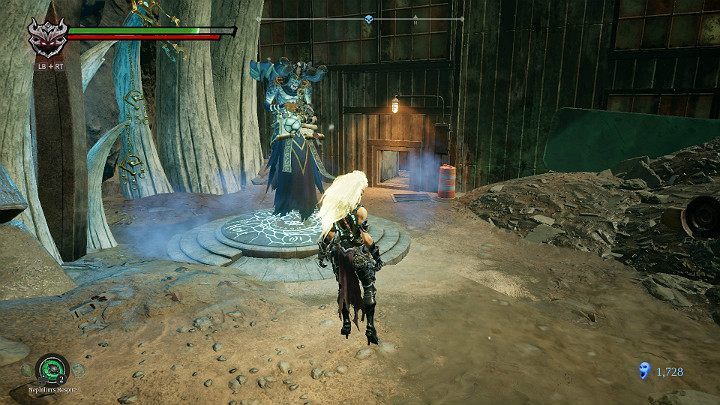 Trafiłeś do kolejnego punktu kontrolnego - Ziemia Kości cz. 2 (Zatopiona dzielnica) | Solucja do gry Darksiders 3 - Darksiders 3 - poradnik do gry