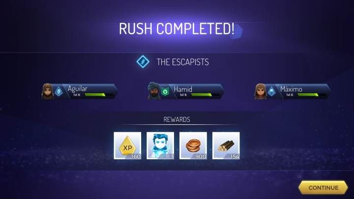 Rush Mode zapewnia takie same nagrody jak za tradycyjne ukończenie misji - Tryb Rush w Assassins Creed Rebellion - Assassins Creed Rebellion - poradnik do gry