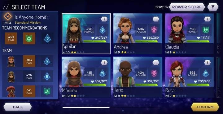 Jeśli jednak nie posiadasz bohatera danej klasy dobierz postać o podobnych zdolnościach, np - Jak odpowiednio dobrać team do misji w Assassins Creed Rebellion? - Assassins Creed Rebellion - poradnik do gry