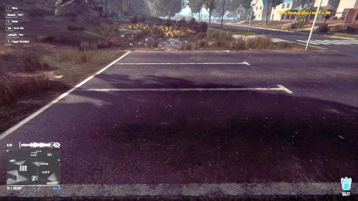 Miejsce parkingowe - tutaj warto zostawić swoje auto. - Porady na start w Thief Simulator - Thief Simulator - poradnik do gry