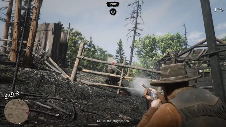 Gdy schronisz się za ścianą, budynkiem, czy inną strukturą, możesz się rozglądać i mierzyć do wrogów - Osłony i Zabójcza precyzja w Red Dead Online - Red Dead Online - poradnik do gry
