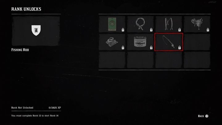 Aby odblokować wędkę do łowienia, musisz najpierw osiągnąć 14 rangę w grze - Jak zdobyć wędkę do łowienia ryb w Red Dead Online? - Red Dead Online - poradnik do gry