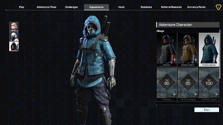 Hikage posiada 7 dostępnych strojów - żaden z nich nie wpływa na statystki bohatera - Specjalne postacie w Ring of Elysium - Ring of Elysium - poradnik do gry