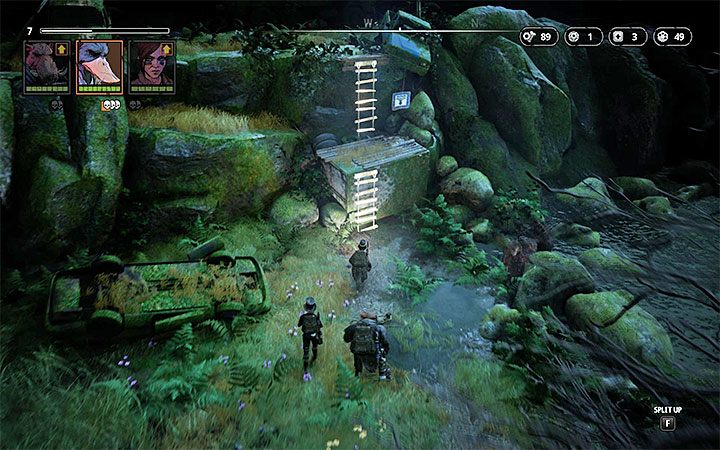 W dolnej części badanej lokacji spotkasz nowe psy Zone Dog - The High Road - Atlas świata Mutant Year Zero - Mutant Year Zero - poradnik do gry