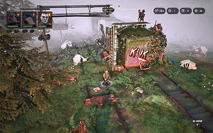 Pokonanie wrogów ze stacji kolejowej nie załatwia sprawy, bo na końcu torów kolejowych przebywa grupa psów i jest wśród nich silniejszy osobnik - Mother Zone Dog - The Iron Serpent - Atlas świata Mutant Year Zero - Mutant Year Zero - poradnik do gry