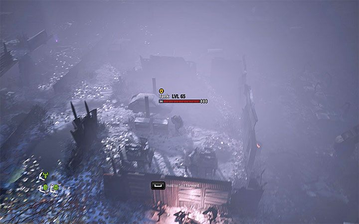 Innym sposobem na rozpoczęcie bitwy jest zaatakowanie wrogów z okolic głównego budynku - Sala Elektrycznych Trumien | Solucja Mutant Year Zero Seed of Evil - Mutant Year Zero - poradnik do gry