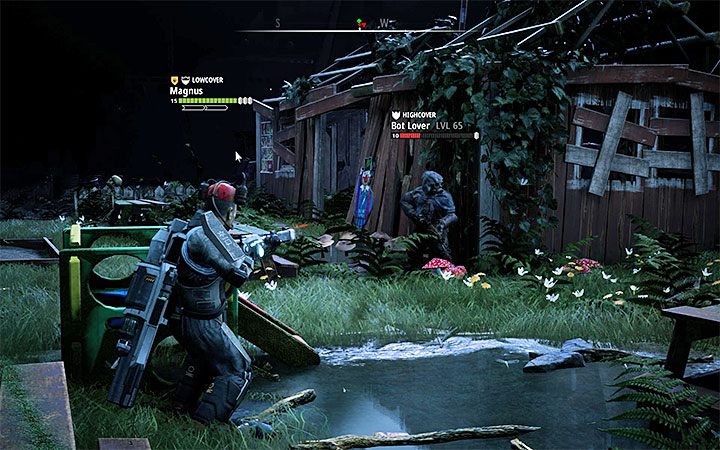 Przeciwnicy - Bot Lover (poziom 65), Polis-Bot (poziom 65), Polis-Bot Enforcer (poziom 65), Med-Bot (poziom 65) - Opcjonalne powroty do starych lokacji | Solucja Mutant Year Zero Seed of Evil - Mutant Year Zero - poradnik do gry