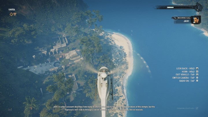 Po dotarciu na miejsce szybko ujrzysz lokacje, ale aby dotrzeć do głowy posągu musisz znaleźć wejście do podziemi - Just Cause 4: Tumba Del Sabio | Grobowce - Just Cause 4 - poradnik do gry