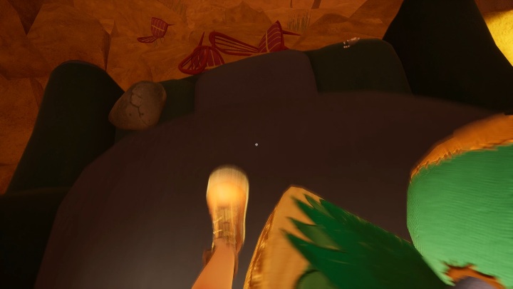 Na sofie, ustawionej na kamiennej górze, znajdziesz lemura - Lokalizacja wszystkich zabawek-zwierzątek - Hello Neighbor Hide and Seek - poradnik do gry