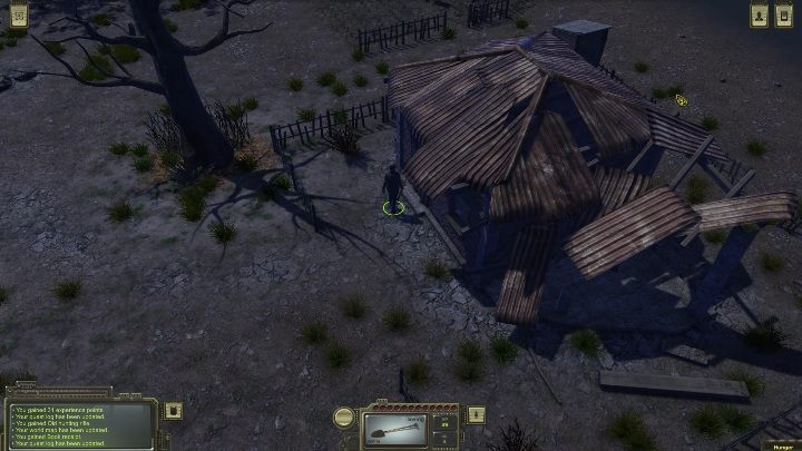 Po prawej stronie Ostradnoye możesz znaleźć opuszczoną chatkę - Jak otworzyć schron w Ostradnoye w grze ATOM RPG? - ATOM RPG - poradnik do gry