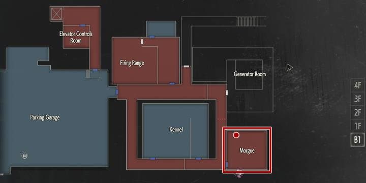 1 - Parking policyjny - Claire | Posterunek policji w Resident Evil 2 - Resident Evil 2 - poradnik do gry
