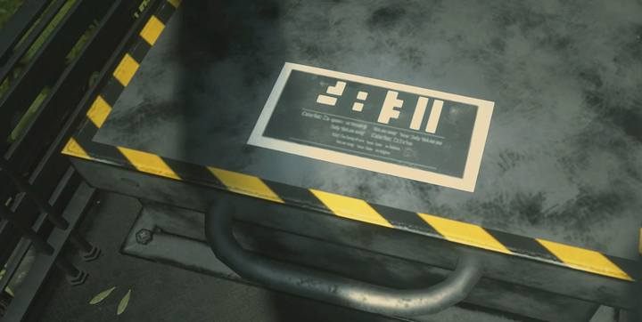 Aby otworzyć właz, który prowadzi do dolnych kondygnacji budynku, odczytaj kod z klapy - Gdzie odnaleźć kody do terminala? | Sekrety w Gnieździe | Resident Evil 2 - Resident Evil 2 - poradnik do gry