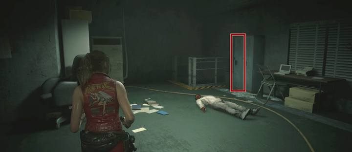 Pokój z szafką - Dotarcie do kryjówki (Claire i Leon) | Kanały w Resident Evil 2 - Resident Evil 2 - poradnik do gry
