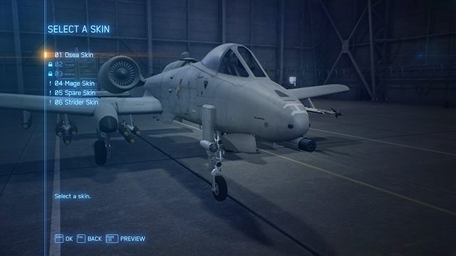 1 - Skórki i emblematy w Ace Combat 7 - dlaczego nie działają? - Ace Combat 7 Skies Unknown - poradnik do gry