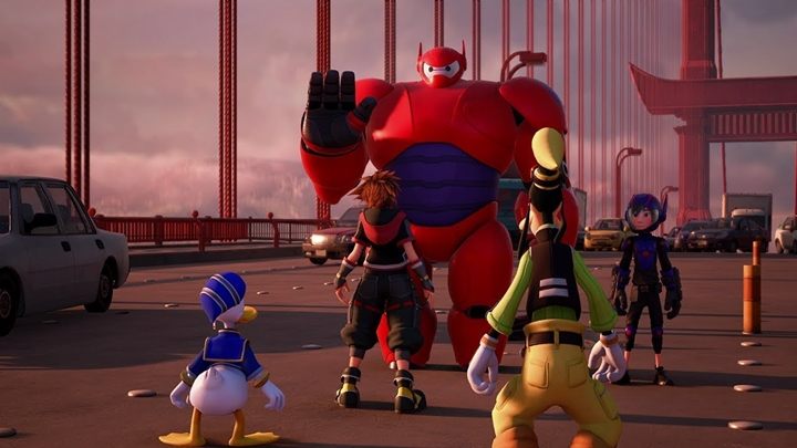 Najważniejsze postacie: Baymax, Hiro - Opis wszystkich światów w Kingdom Hearts 3 - Kingdom Hearts 3 - poradnik do gry