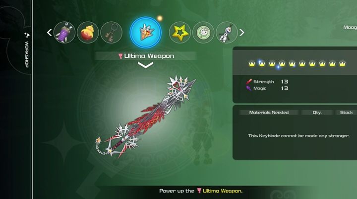 Najpierw, musisz zdobyć 58 różnych typów Synthetic Materials - Jak zdobyć Ultima Weapon w Kingdom Hearts 3? - Kingdom Hearts 3 - poradnik do gry
