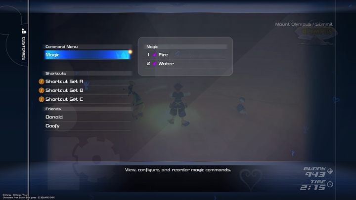 Podczas gry, w menu możesz ustawić skróty przycisków, które pozwolą ci np - Porady na start Kingdom Hearts 3 - Kingdom Hearts 3 - poradnik do gry