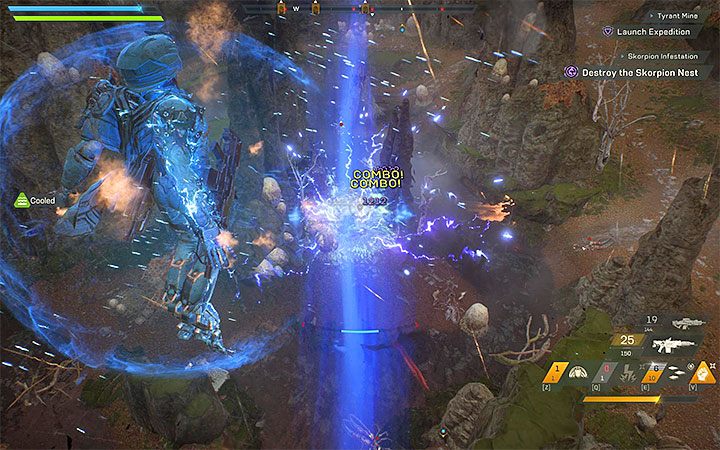 3) Wyzwól 15 kombosów - Jak zaliczyć Próbę Cariff w Anthem? - Anthem - poradnik do gry