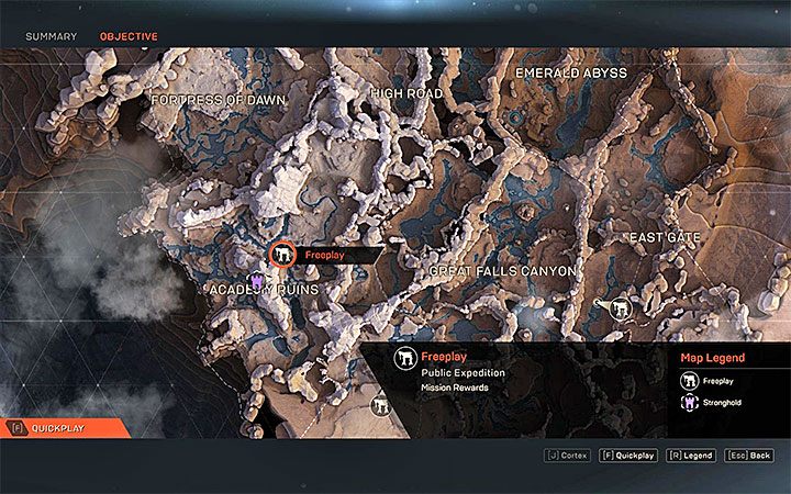 Mowa tu wyłącznie o trybie Swobodnej gry (Freeplay) - Jak szybciej podróżować po mapie w Anthem? - Anthem - poradnik do gry