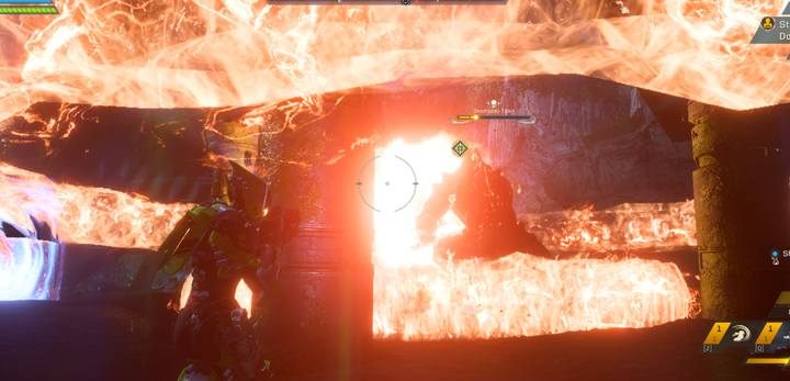 Najlepsza metoda walki z Tytanami to odnalezienie wysokiego punktu, skąd będziesz atakować przeciwnika - Przeciwnicy i bossowie w Anthem - Anthem - poradnik do gry