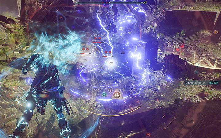2) Pokonaj 50 wrogów z użyciem umiejętności Ultimate - Grobowce Legionistów | Solucja do gry Anthem - Anthem - poradnik do gry
