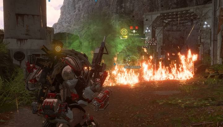 Niektóre ataki wrogów i umiejętności graczy są w stanie nadać efekt na swojego przeciwnika - Walka w grze Anthem - Anthem - poradnik do gry